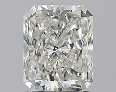 1.21ct I SI1 Rare Carat Ideal Cut Radiant Diamond