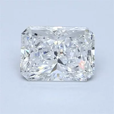 1.02ct F VS1 Rare Carat Ideal Cut Radiant Diamond