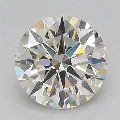 2.06ct J VS1 Rare Carat Ideal Cut Round Lab Grown Diamond