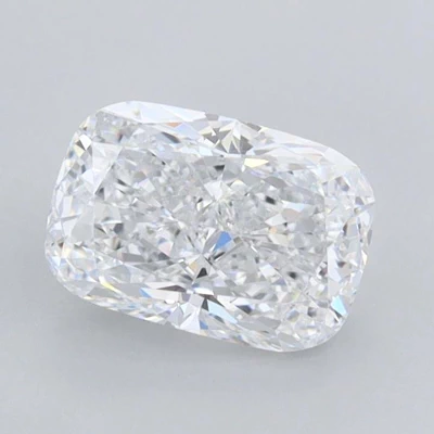 1.01ct D VVS1 Rare Carat Ideal Cut Cushion Lab Grown Diamond