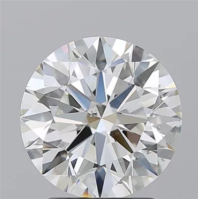 2.70ct J SI1 Rare Carat Ideal Cut Round Diamond