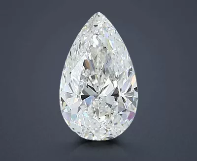 0.57ct H SI1 Rare Carat Ideal Cut Pear Diamond