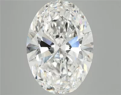 10.06ct F VVS2 Rare Carat Ideal Cut Oval Lab Grown Diamond