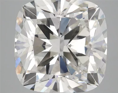 7.09ct G VS2 Rare Carat Ideal Cut Cushion Lab Grown Diamond