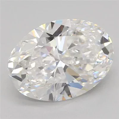 1.55ct D VVS2 Rare Carat Ideal Cut Oval Lab Grown Diamond