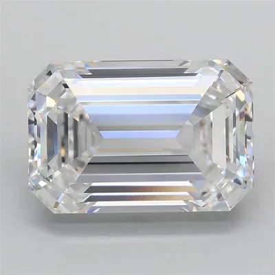 3.09ct D VS1 Rare Carat Ideal Cut Emerald Lab Grown Diamond