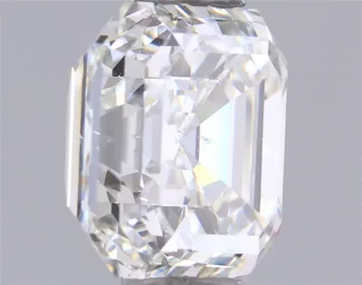 1.00ct J SI2 Very Good Cut Asscher Diamond