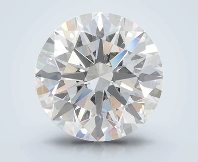 4.02ct F VVS1 Rare Carat Ideal Cut Round Lab Grown Diamond