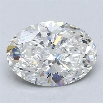 1.54ct E VVS2 Rare Carat Ideal Cut Oval Lab Grown Diamond