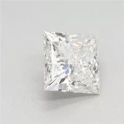 1.50ct F VVS2 Rare Carat Ideal Cut Princess Lab Grown Diamond