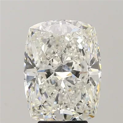 5.33ct H SI1 Rare Carat Ideal Cut Cushion Diamond