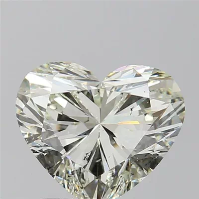 2.01ct J SI1 Rare Carat Ideal Cut Heart Diamond