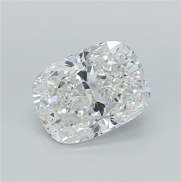 2.03ct E VVS2 Rare Carat Ideal Cut Cushion Lab Grown Diamond