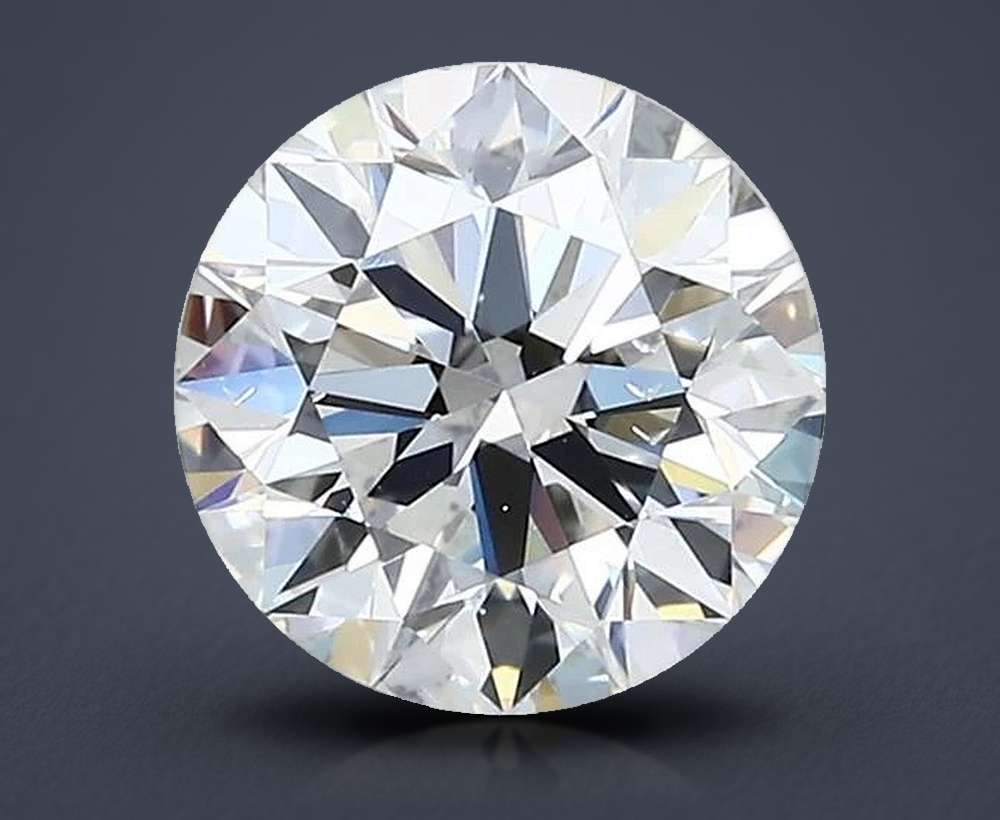 1.50ct F SI1 Rare Carat Ideal Cut Round Diamond