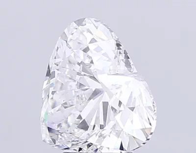 5.56ct E VS1 Rare Carat Ideal Cut Heart Lab Grown Diamond