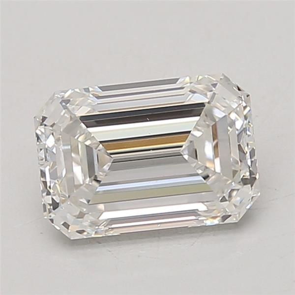 2.10ct E VS1 Rare Carat Ideal Cut Emerald Lab Grown Diamond