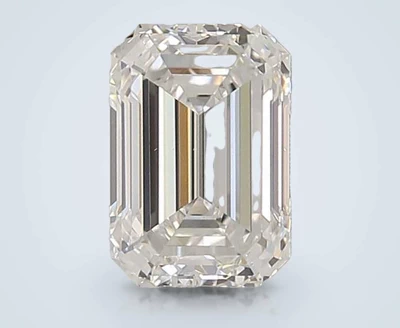 2.10ct E VS1 Rare Carat Ideal Cut Emerald Lab Grown Diamond