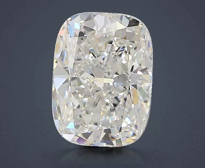 2.54ct E VVS2 Rare Carat Ideal Cut Cushion Lab Grown Diamond