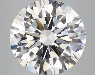 6.07ct D VVS2 Rare Carat Ideal Cut Round Lab Grown Diamond