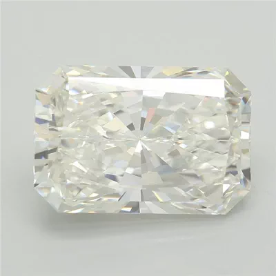4.54ct F VVS2 Rare Carat Ideal Cut Radiant Lab Grown Diamond