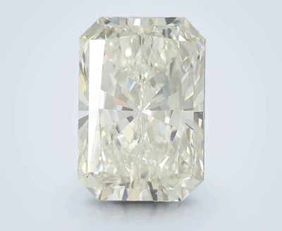 4.54ct F VVS2 Rare Carat Ideal Cut Radiant Lab Grown Diamond