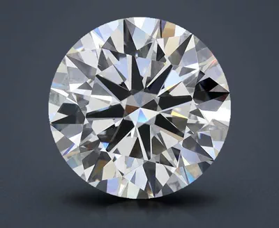 4.06ct F VVS2 Rare Carat Ideal Cut Round Lab Grown Diamond