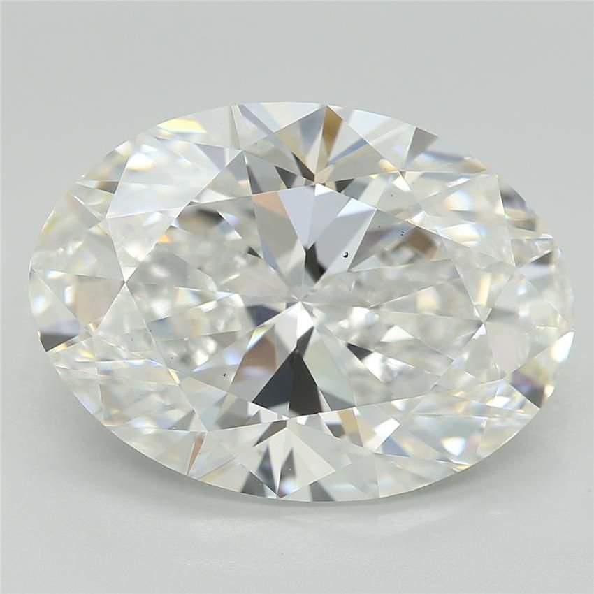 5.23ct E VS1 Rare Carat Ideal Cut Oval Lab Grown Diamond