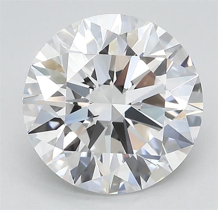 2.80ct D VVS1 Rare Carat Ideal Cut Round Lab Grown Diamond