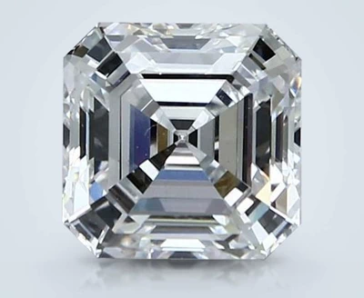 3.05ct D VS1 Rare Carat Ideal Cut Asscher Lab Grown Diamond
