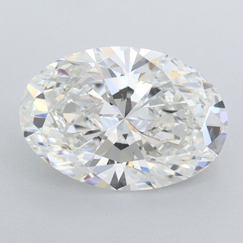 1.61ct F VVS2 Rare Carat Ideal Cut Oval Lab Grown Diamond