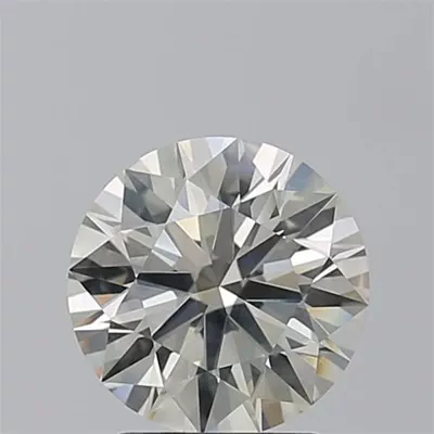 2.07ct K SI2 Rare Carat Ideal Cut Round Diamond