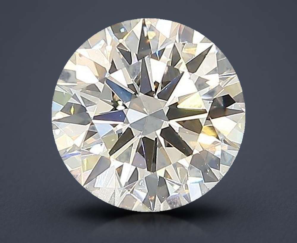 1.53ct I VVS2 Rare Carat Ideal Cut Round Lab Grown Diamond