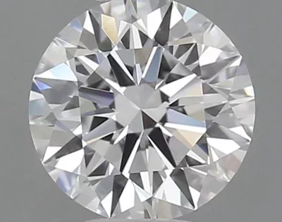 0.52ct D FL Rare Carat Ideal Cut Round Diamond