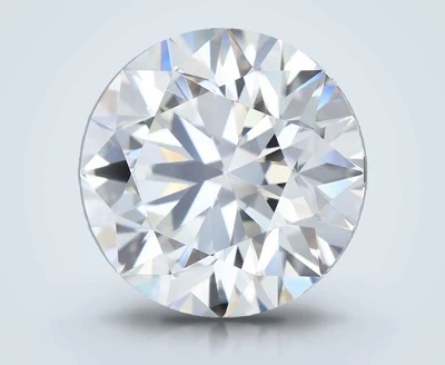 3.45ct K VVS1 Rare Carat Ideal Cut Round Diamond