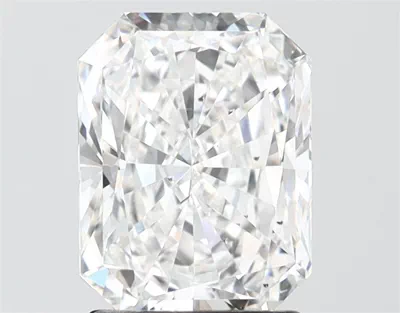 2.17ct E SI1 Rare Carat Ideal Cut Radiant Lab Grown Diamond