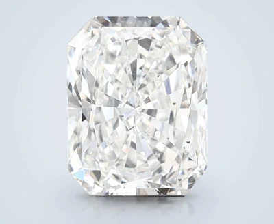 2.17ct E SI1 Rare Carat Ideal Cut Radiant Lab Grown Diamond