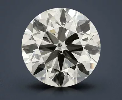 4.50ct K SI2 Rare Carat Ideal Cut Round Diamond