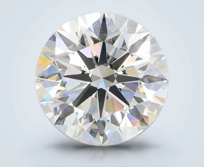 4.15ct F VVS1 Rare Carat Ideal Cut Round Lab Grown Diamond