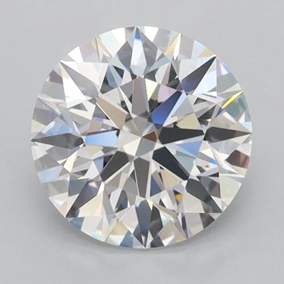 1.99ct D FL Rare Carat Ideal Cut Round Lab Grown Diamond
