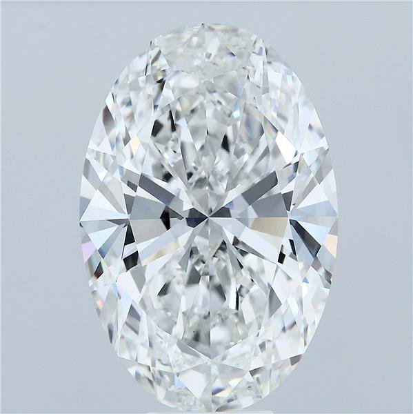10.56ct F VVS2 Rare Carat Ideal Cut Oval Lab Grown Diamond