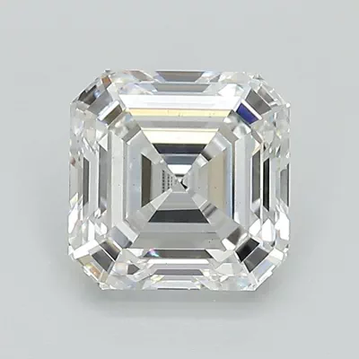 2.75ct G VS1 Rare Carat Ideal Cut Asscher Lab Grown Diamond