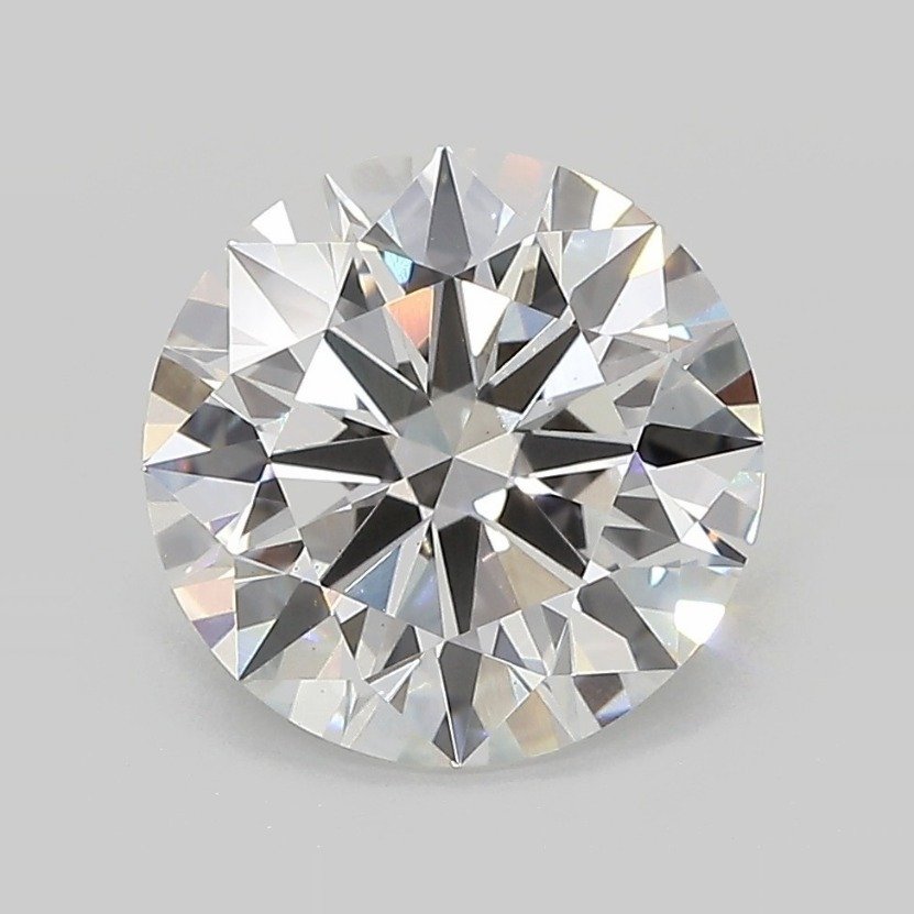 3.06ct E VS1 Rare Carat Ideal Cut Round Lab Grown Diamond
