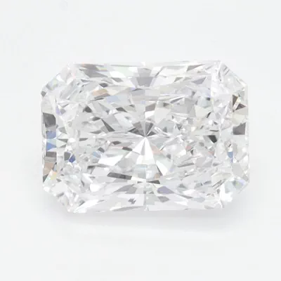 1.52ct D VVS2 Rare Carat Ideal Cut Radiant Lab Grown Diamond