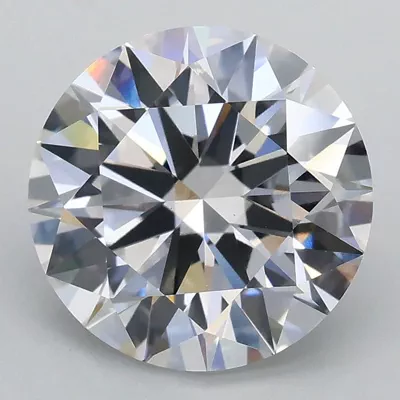 2.84ct E VS1 Rare Carat Ideal Cut Round Lab Grown Diamond