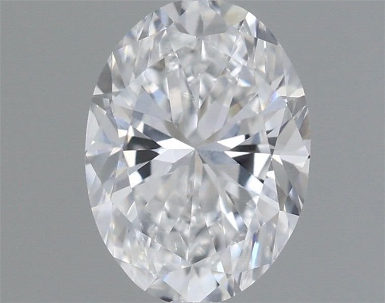 0.83ct D VVS2 Very Good Cut Oval Lab Grown Diamond