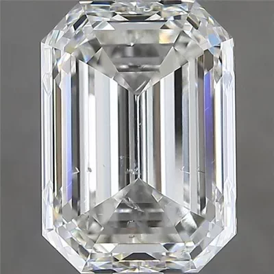 3.90ct I SI2 Excellent Cut Emerald Diamond