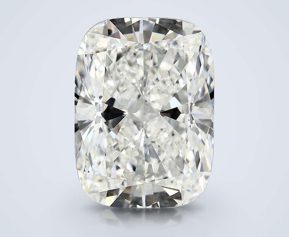 10.57ct E VVS2 Rare Carat Ideal Cut Cushion Lab Grown Diamond