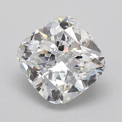 2.54ct D VVS1 Rare Carat Ideal Cut Cushion Lab Grown Diamond