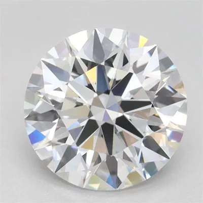 2.03ct D FL Rare Carat Ideal Cut Round Lab Grown Diamond