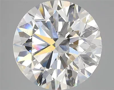 7.05ct D SI1 Rare Carat Ideal Cut Round Diamond